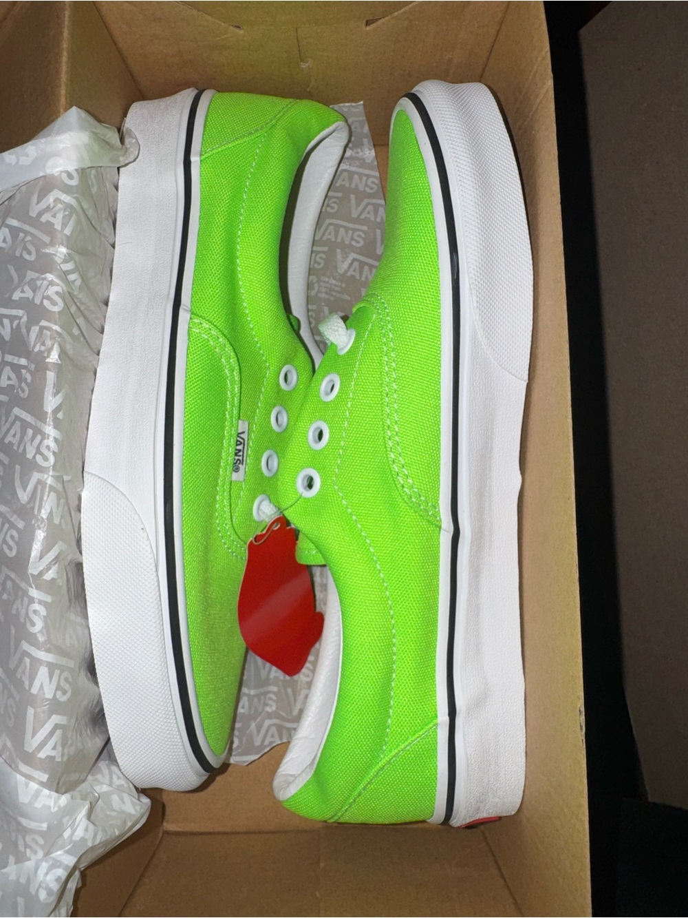 Vans Classic Slip-On-Style Canvas Sneaker - Neon Green